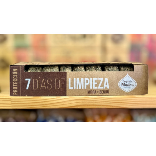 Pastillas Defumación | 7 días Limpieza | Protección | Mirra y Benjuí