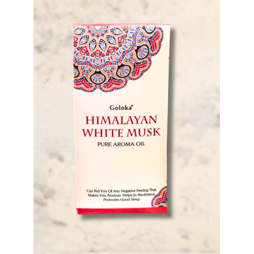 Aceite Goloka Almizcle Blanco del Himalaya | 10 ml
