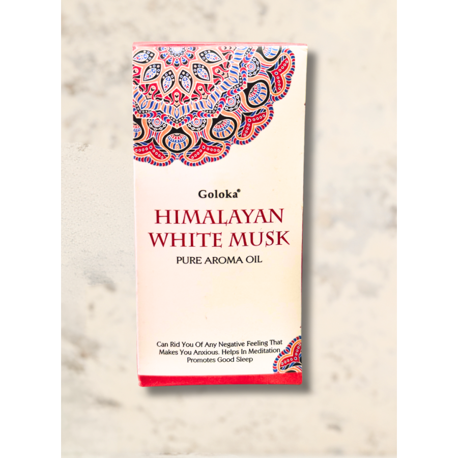 Aceite Goloka Almizcle Blanco del Himalaya | 10 ml