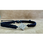 Pulsera Nudo de Bruja | Macramé Negro