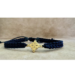 Pulsera Nudo de Bruja | Macramé Negro