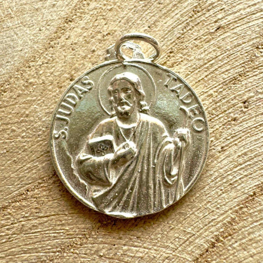 Medalla Plata San Judas Tadeo