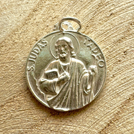 Medalla Plata San Judas Tadeo