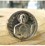 Anillo Plata San Judas Tadeo