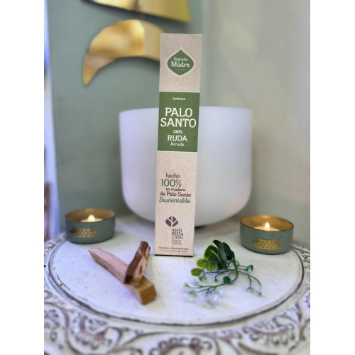 Palo Santo con Ruda-Incienso Artesanal