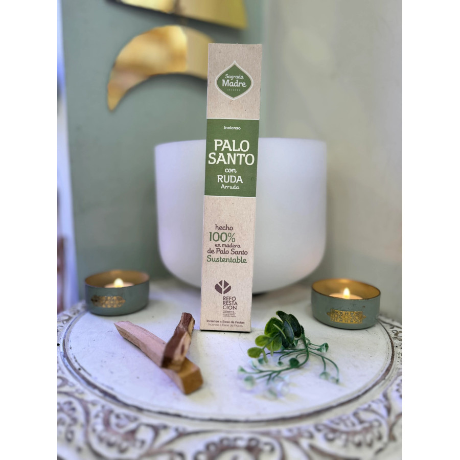 Palo Santo con Ruda-Incienso Artesanal