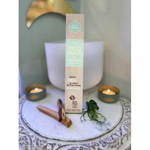 Palo Santo con Pachuli- Incienso Artesanal