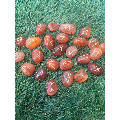 Runas de Piedra Natural | Cornalina