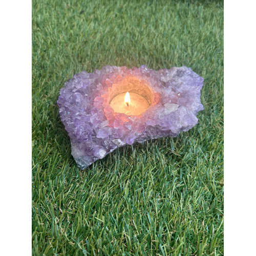Porta Velas Amatista