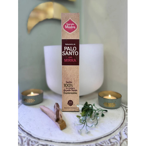Palo Santo con Mirra-Incienso Artesanal