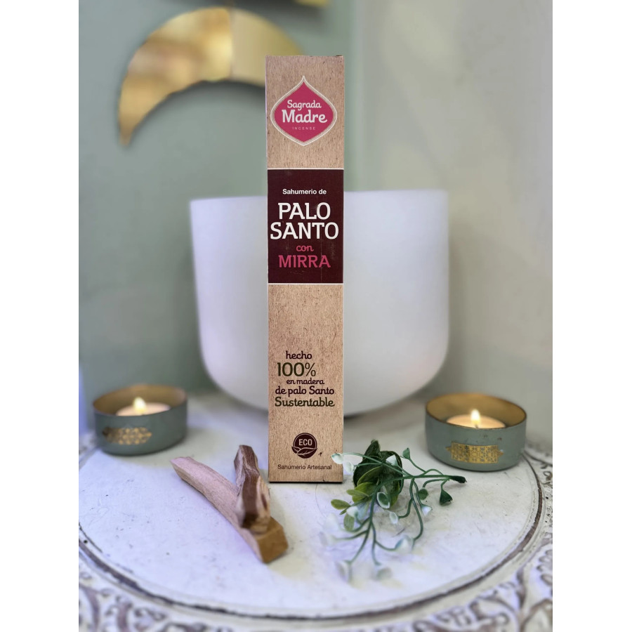 Palo Santo con Mirra-Incienso Artesanal