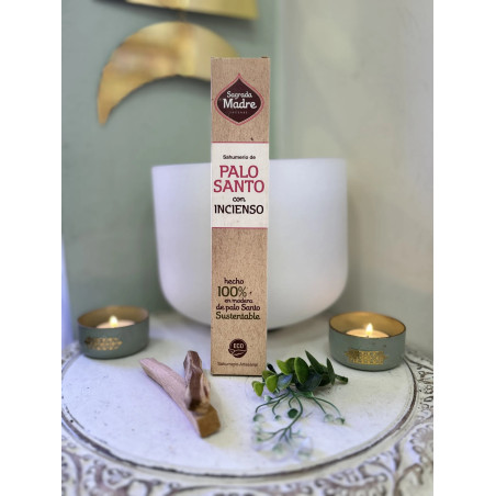 Palo Santo con Olíbano-Incienso Artesanal
