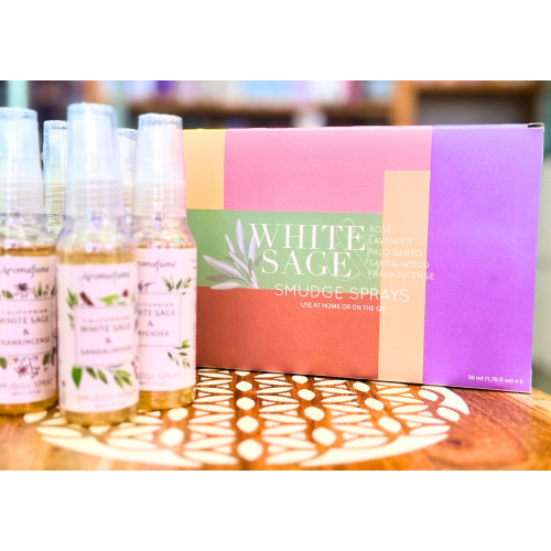 Set 6 sprays de Salvia blanca Aromafume