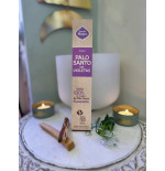Palo Santo con Violetas-Incienso Artesanal