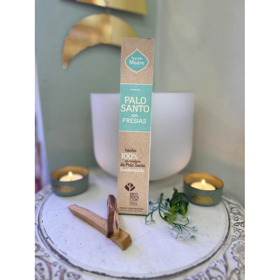 Palo Santo con Fresías-Incienso Artesanal