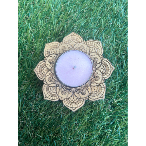 Portavelas Flor Mandala