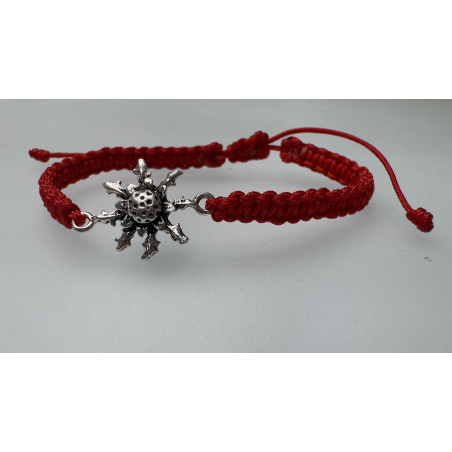 Pulseras Artesanales con Eguzkilor en Plata