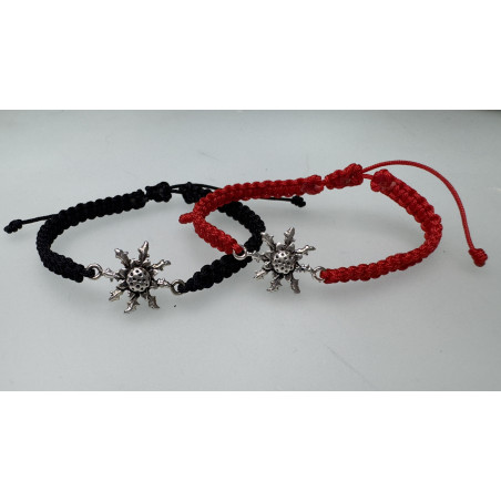 Pulseras Artesanales con Eguzkilor en Plata