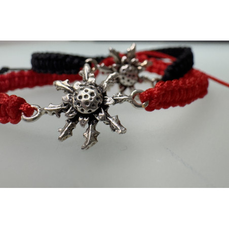 Pulseras Artesanales con Eguzkilor en Plata
