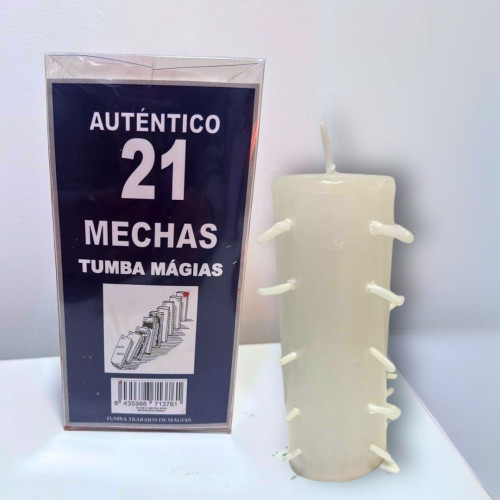 Velon 21 Mechas Tumba Trabajos blanco | MI ALMA TIWAZ