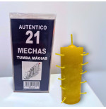 Velon 21 Mechas Tumba Trabajos amarillo | MI ALMA TIWAZ